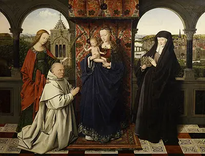 Virgin and Child with Saints and Donor Jan van Eyck